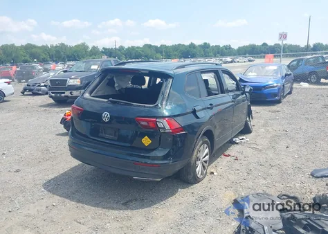 2018 Volkswagen Tiguan 2.0T S from USA, damaged, VIN 3VV1B7AX9JM085939